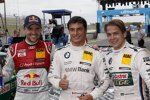 Jamie Green (Abt-Audi-Sportsline), Bruno Spengler (Schnitzer-BMW) und Augusto Farfus (RBM-BMW) 