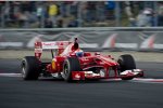 Marc Gene (Ferrari) in Rudskogen, Norwegen
