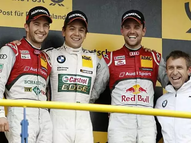 Augusto Farfus, Jamie Green, Mike Rockenfeller Titel-Bild zur News: Augusto Farfus, Jamie Green, Mike Rockenfeller