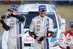 Sebastien Ogier (Volkswagen) feiert seinen sechsten Saisonsieg