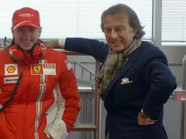 Kimi Räikkönen, Luca di Montezemolo Titel-Bild zur News: Kimi Räikkönen, Luca di Montezemolo