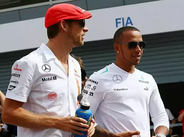 Jenson Button, Lewis Hamilton Titel-Bild zur News: Jenson Button, Lewis Hamilton