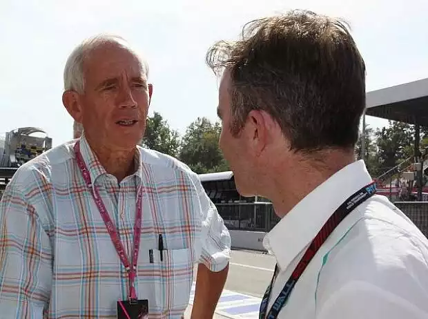 Rory Byrne und Paddy Lowe Titel-Bild zur News: Rory Byrne und Paddy Lowe