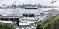 Simulation des Paddocks des US-Grand-Prix in New York