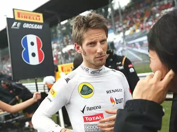 Romain Grosjean Titel-Bild zur News: Romain Grosjean