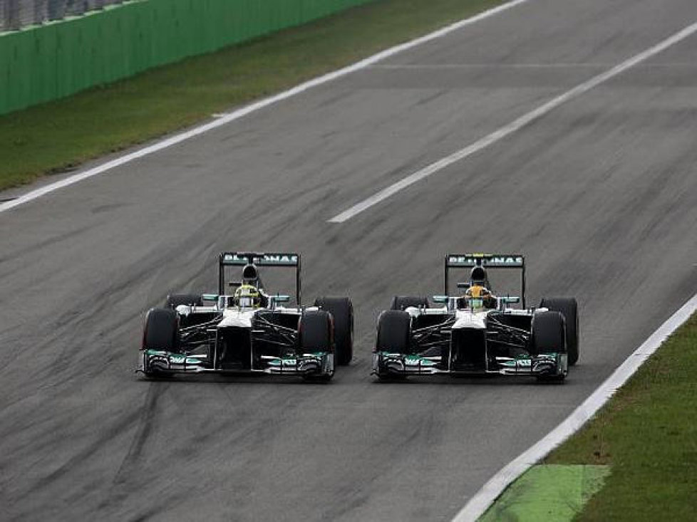 Nico Rosberg, Lewis Hamilton