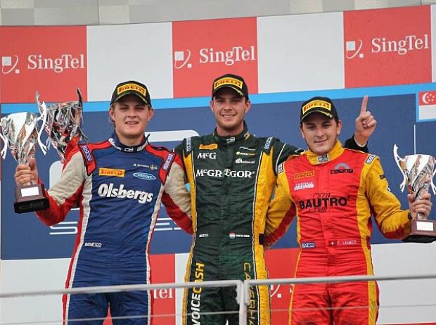 Marcus Ericsson, Giedo van der Garde, Fabio Leimer