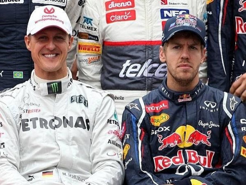 Michael Schumacher, Sebastian Vettel