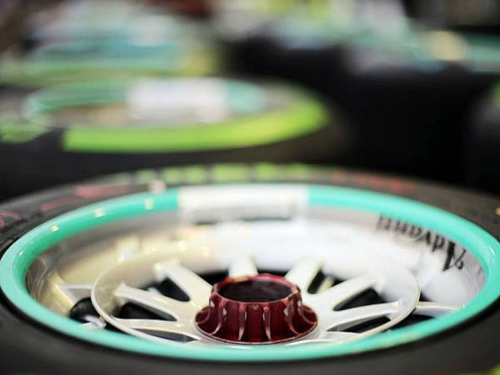 Pirelli-Reifen des Mercedes-Teams