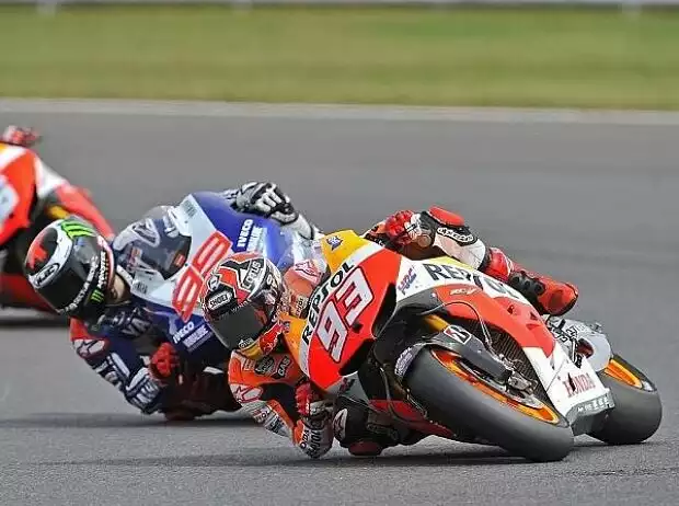 Marc Marquez, Jorge Lorenzo Titel-Bild zur News: Marc Marquez, Jorge Lorenzo