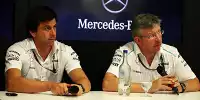 Toto Wolff, Ross Brawn