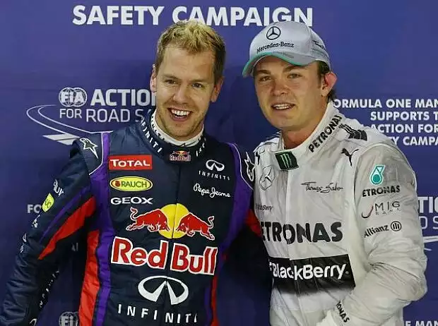 Sebastian Vettel, Nico Rosberg Titel-Bild zur News: Sebastian Vettel, Nico Rosberg