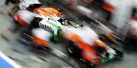 Boxenstopp-Übungen von Force India