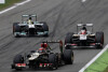 Räikkönen mit den meisten Überholmanövern
