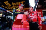 Garagenachbarn: Clint Bowyer und Ryan Newman 