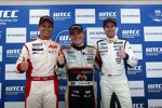 Tom Chilton (RML-Chevrolet), Norbert Michelisz (Zengö-Honda) und Alex MacDowall (Bamboo-Chevrolet)