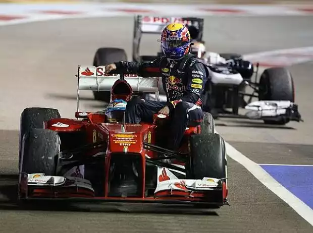 Fernando Alonso, Mark Webber Titel-Bild zur News: Fernando Alonso, Mark Webber