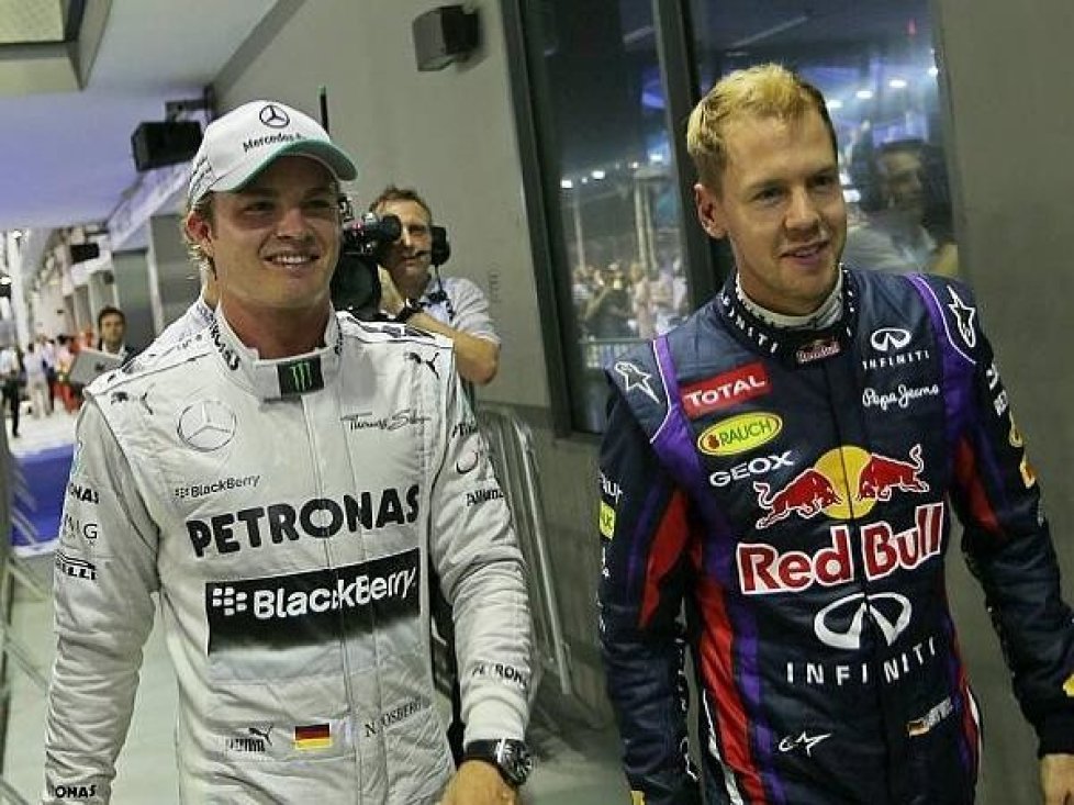 Nico Rosberg, Sebastian Vettel