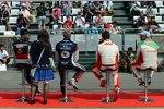 Robert Huff (Münnich-SEAT), Tom Coronel (ROAL-BMW), Tom Chilton (RML-Chevrolet) und Gabriele Tarquini (Honda) 