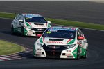 Tiago Monteiro (Honda) und Gabriele Tarquini (Honda) 