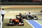 Fernando Alonso (Ferrari) und und Mark Webber (Red Bull) 
