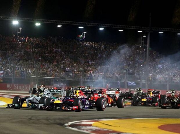 Sebastian Vettel, Nico Rosberg Sebastian Vettel, Nico Rosberg