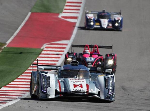 Tom Kristensen, Loic Duval, Allan McNish