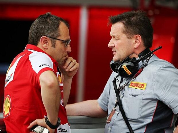 Stefano Domenicali und Paul Hembery Stefano Domenicali und Paul Hembery