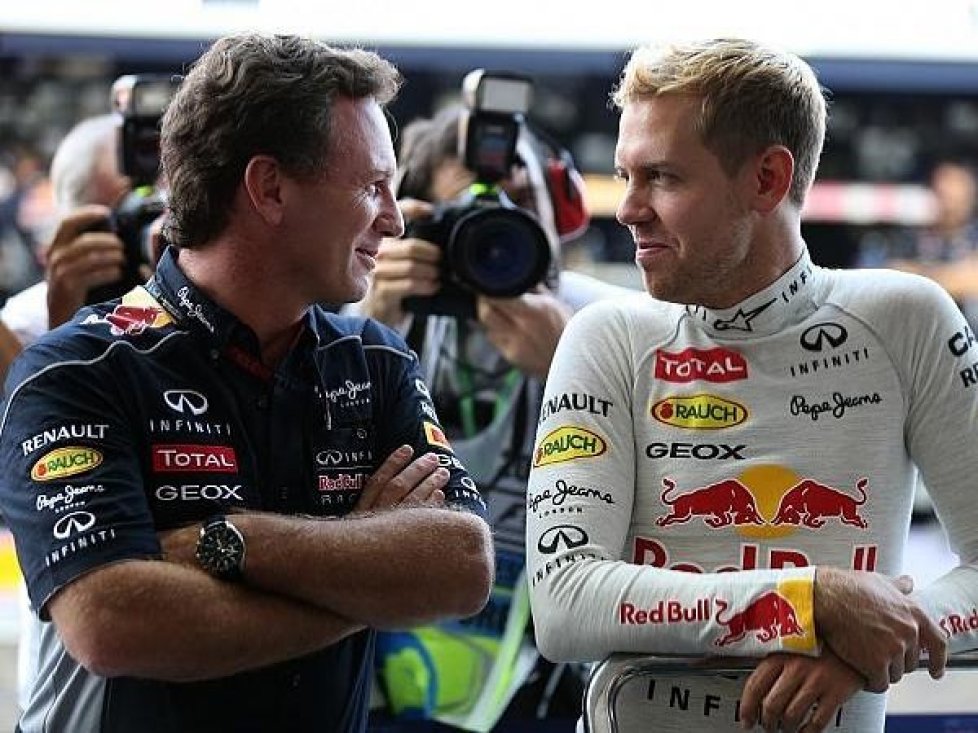 Christian Horner, Sebastian Vettel