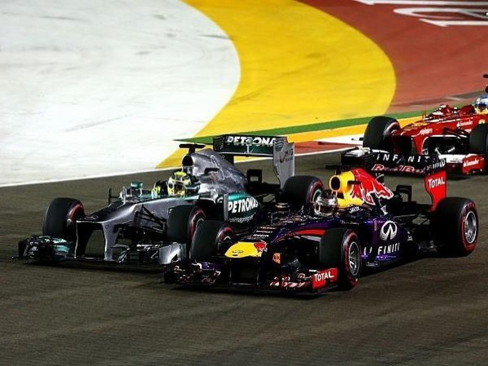 Sebastian Vettel, Nico Rosberg