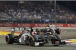 Nico Hülkenberg vor Esteban Gutierrez (Sauber) 