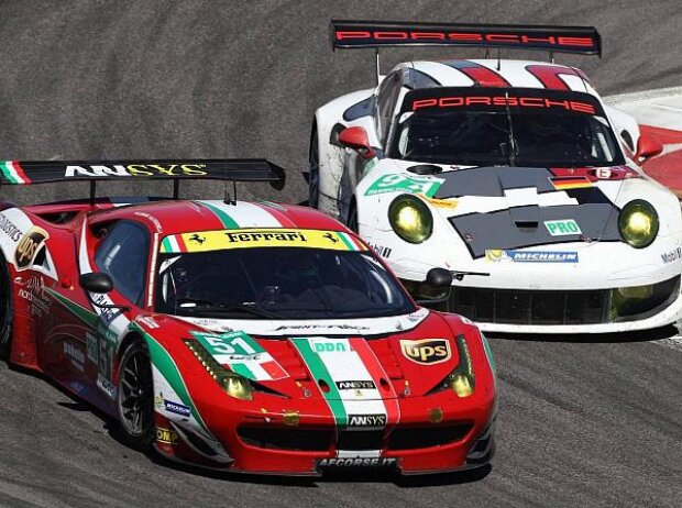 Giancarlo Fisichella, Gianmaria Bruni, Patrick Pilet Giancarlo Fisichella, Gianmaria Bruni, Patrick Pilet
