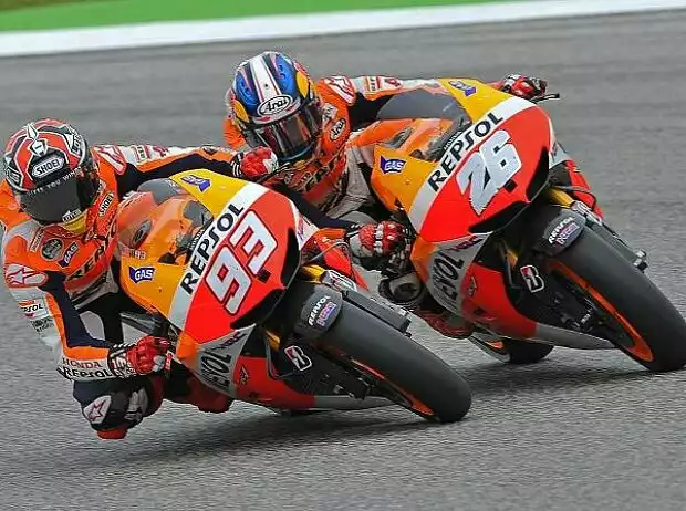 Daniel Pedrosa, Marc Marquez Titel-Bild zur News: Daniel Pedrosa, Marc Marquez