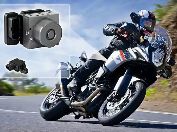 Die Motorcycle Stability Control (MSC) von Bosch kommt erstmals bei KTM in den 2014er-Modellen der 1190 Adventure und der 1190 Adventure R auf den Markt Titel-Bild zur News: Die Motorcycle Stability Control (MSC) von Bosch kommt erstmals bei KTM in den 2014er-Modellen der 1190 Adventure und der 1190 Adventure R auf den Markt