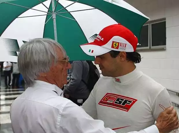 Felipe Massa, Bernie Ecclestone Titel-Bild zur News: Felipe Massa, Bernie Ecclestone
