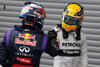 Bild zum Inhalt: Hamilton: Pfiffe nicht gegen Vettel, sondern den Sport