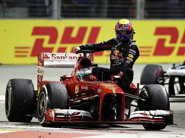 Fernando Alonso, Mark Webber Titel-Bild zur News: Fernando Alonso, Mark Webber