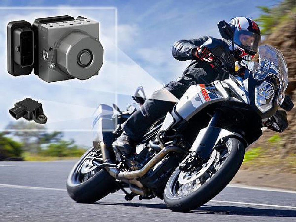 Die Motorcycle Stability Control (MSC) von Bosch kommt erstmals bei KTM in den 2014er-Modellen der 1190 Adventure und der 1190 Adventure R auf den Markt