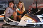 Bruno Spengler und Ingalena Heuck im Autoscooter