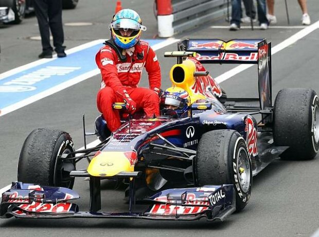 Mark Webber, Fernando Alonso Mark Webber, Fernando Alonso