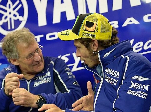 Valentino Rossi und Jeremy Burgess