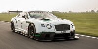 Bild zum Inhalt: Bentley: Motorsport-Comeback im Dezember in Abu Dhabi