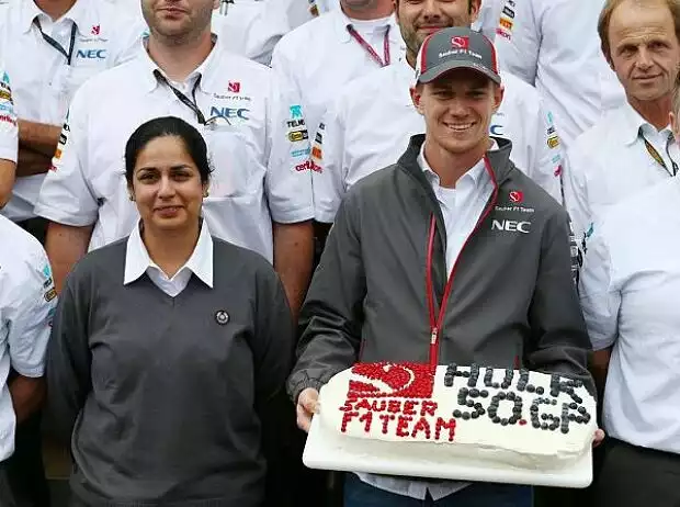 Nico Hülkenberg, Monisha Kaltenborn Titel-Bild zur News: Nico Hülkenberg, Monisha Kaltenborn