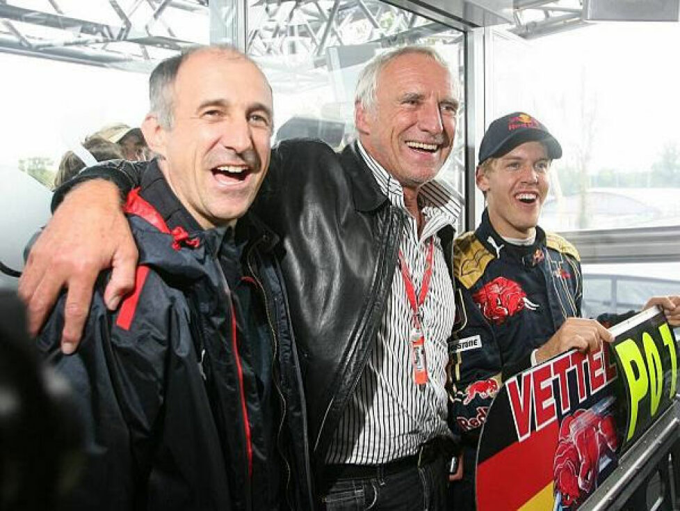 Sebastian Vettel, Dietrich Mateschitz, Franz Tost