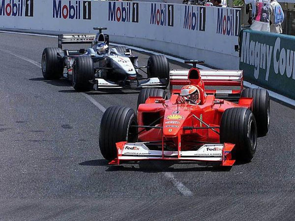 Michael Schumacher, Mika Häkkinen