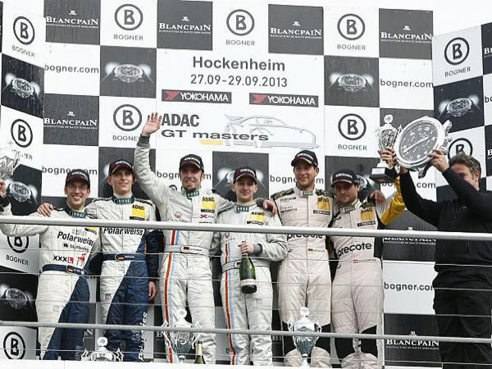 Dominik Schwager, Frank Kechele, Podium