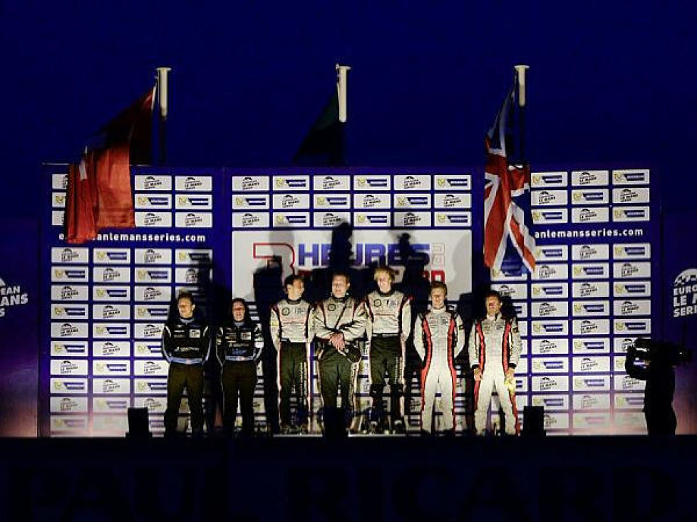 Podium in Le Castellet