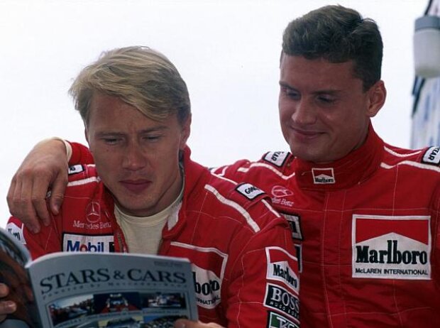 Mika Häkkinen, David Coulthard