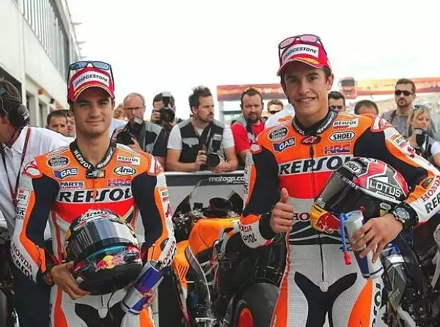 Daniel Pedrosa, Marc Marquez Titel-Bild zur News: Daniel Pedrosa, Marc Marquez