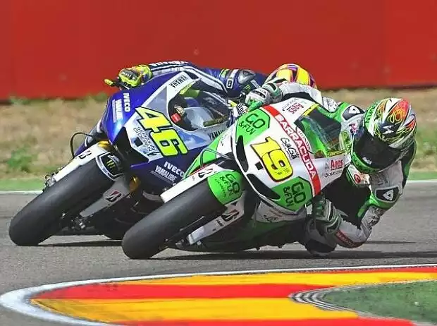 Titel-Bild zur News: Alvaro Bautista, Valentino Rossi